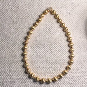 Nolan Miller Gold Beaded Necklace